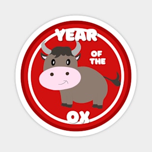 Year of the Ox Chinese Zodiac Magnet